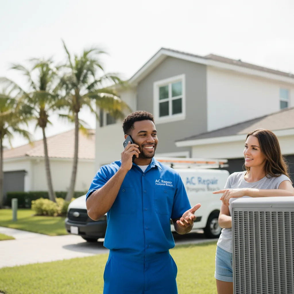AC Repair Pompano Beach customer support in Roselle